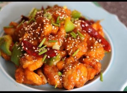 Sesame Chicken and Pineapple