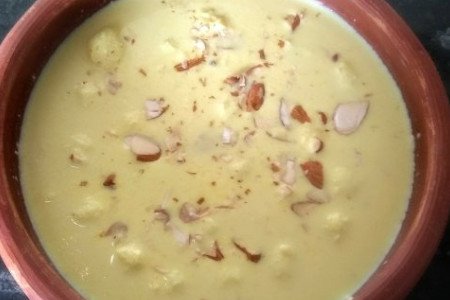 CHENNA KHEER (contains nuts)