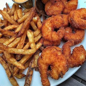 Fried Shrimp With Fries