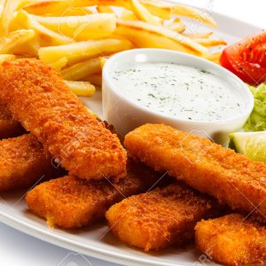 Fish Finger With Fries