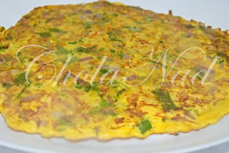 Chennai Omelette  (Eggetarian, Gluten Free)