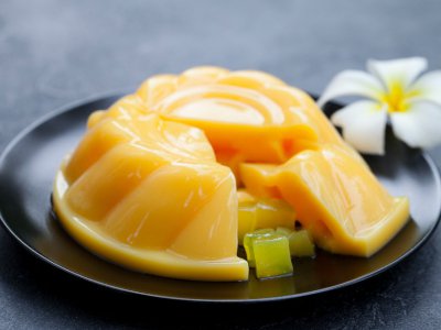 Mango Fruit Custard