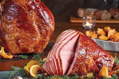 Spiral Sliced Bone-In Ham with Honey Glaze