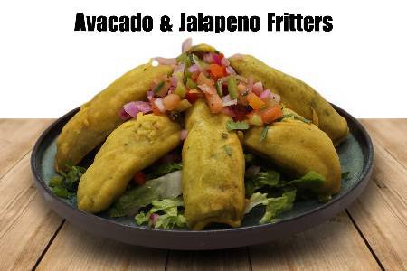 Avocado & Jalapeño Fritters