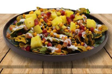 PINEAPPLE PALAK CHAAT