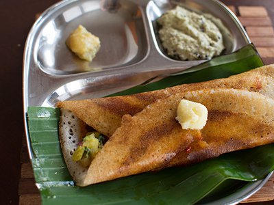 Butter Dosa with Masala