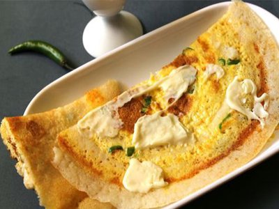 Cheese Dosa with Masala